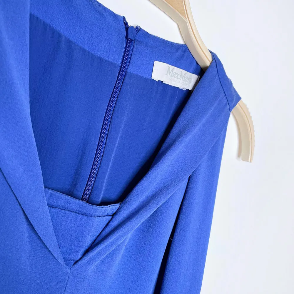 vintage max mara silk sailors blouse sold by Good Market Thrift Store product image thumbnail 2