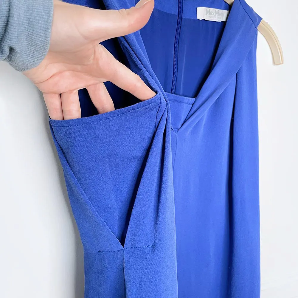 vintage max mara silk sailors blouse sold by Good Market Thrift Store product image thumbnail 3