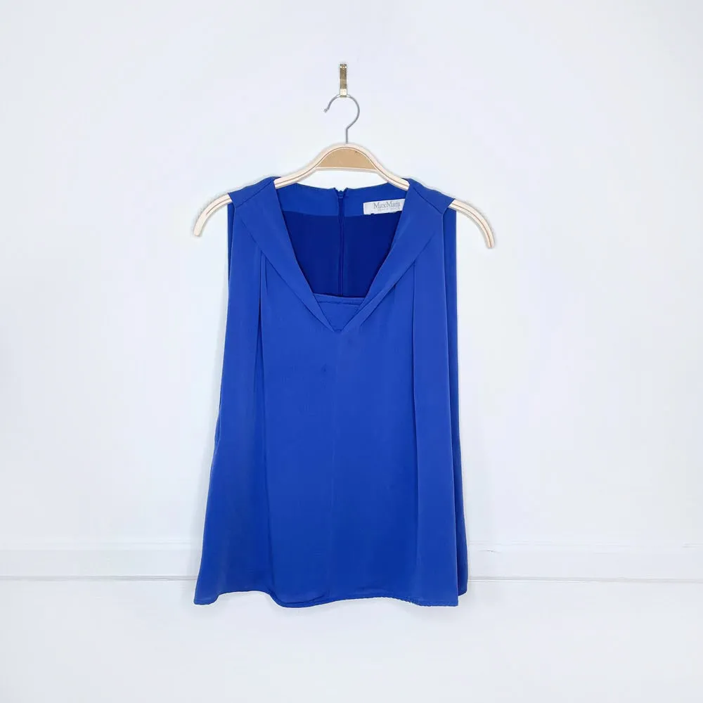 vintage max mara silk sailors blouse sold by Good Market Thrift Store