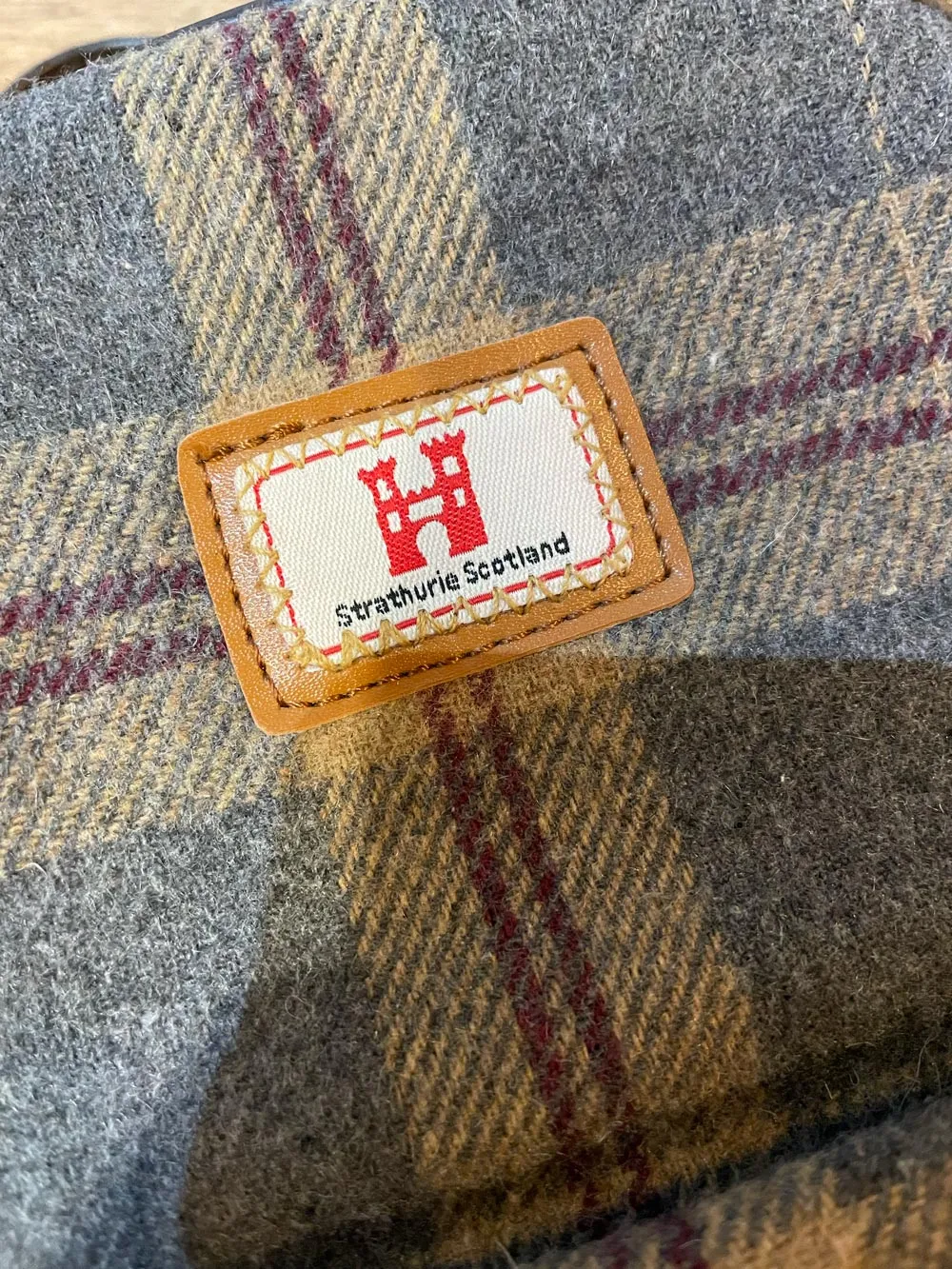 strathurie scotland tartan mini backpack sold by Good Market Thrift Store product image thumbnail 2