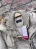 rudsak neutral toggle down parka w fur trim sold by Good Market Thrift Store