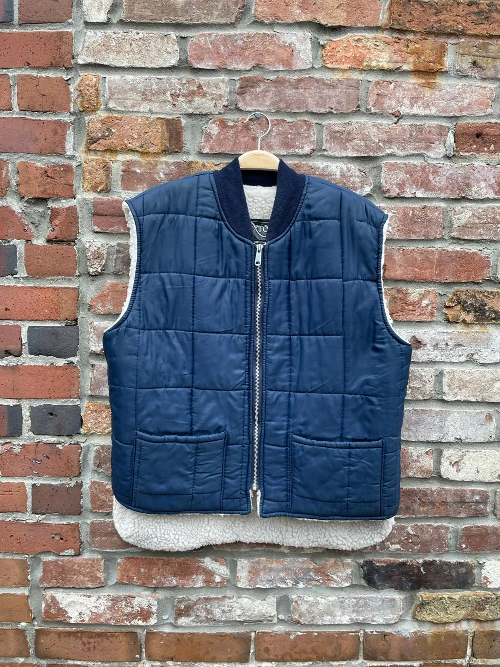 vintage sexton sherpa lined liner vest sold by Good Market Thrift Store