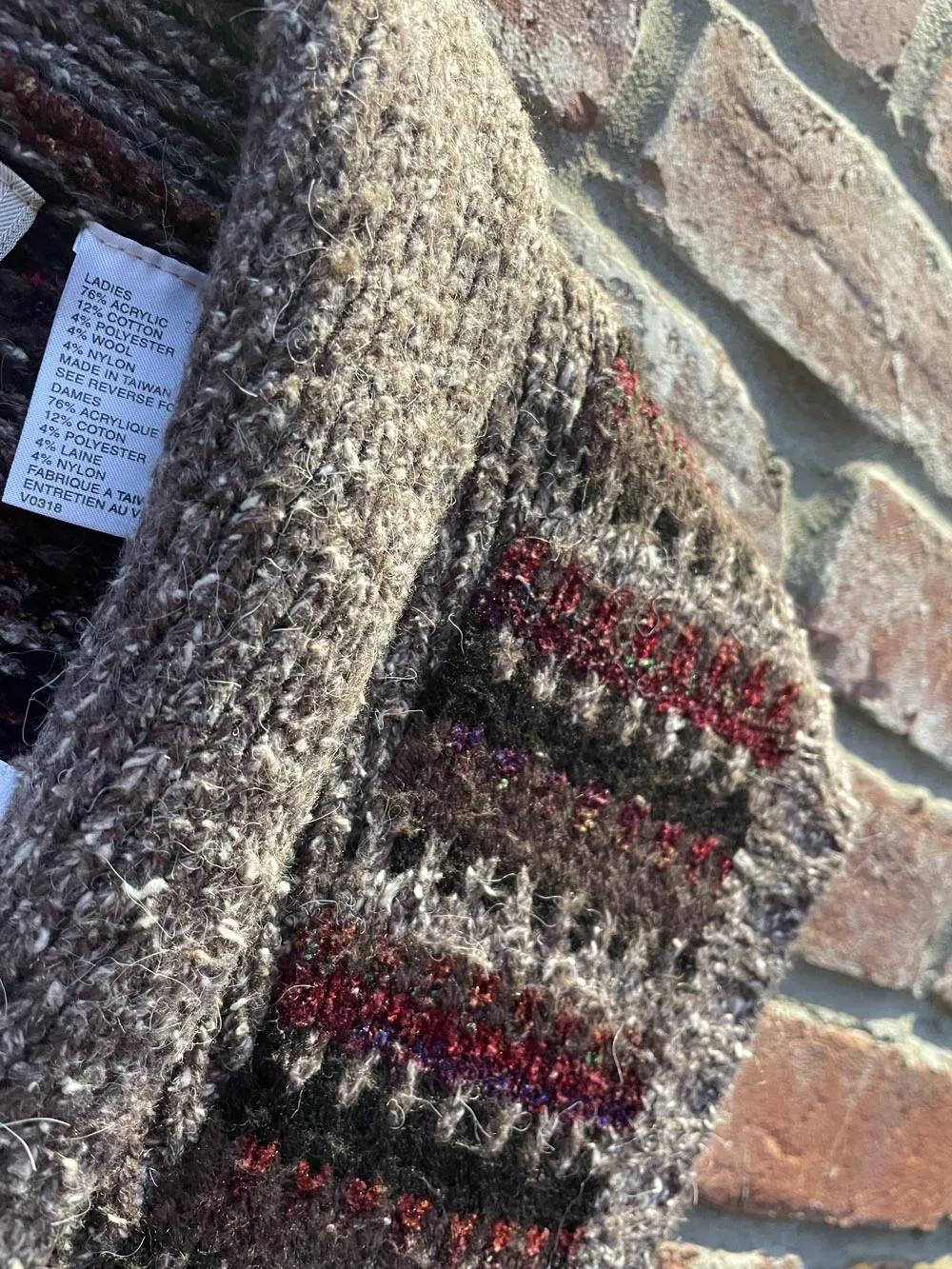 vintage 00s huntington ridge zip sweater vest sold by Good Market Thrift Store product image thumbnail 2