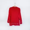 vintage northern traditions holiday patchwork knit cardigan sold by Good Market Thrift Store