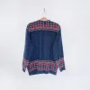 vintage northern treasures x parkhurst cottage skiers knit cardigan sold by Good Market Thrift Store
