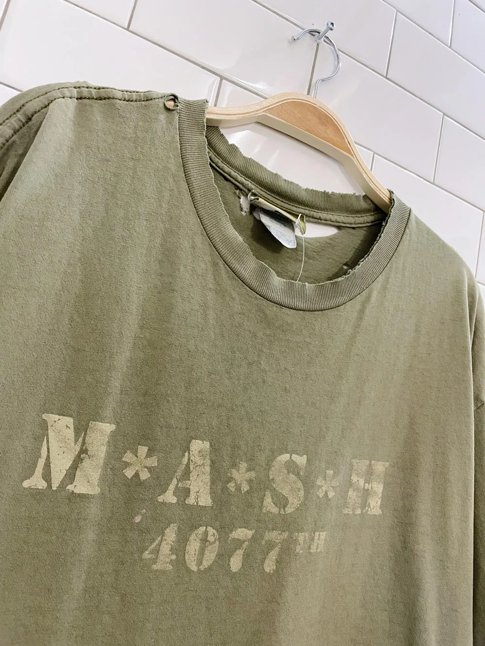 vintage 00s MASH distressed tee sold by Good Market Thrift Store