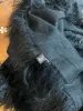 frr mongolian lamb trim blanket scarf shawl sold by Good Market Thrift Store