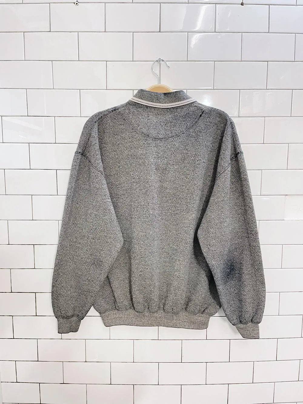 vintage penmans distressed polo sweatshirt sold by Good Market Thrift Store product image thumbnail 3