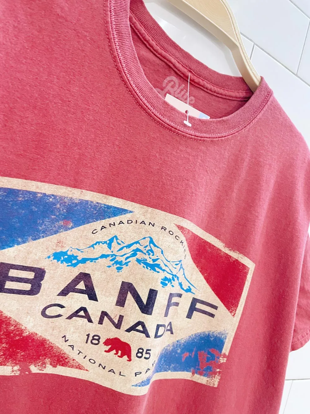 blue 84 banff graphic tee sold by Good Market Thrift Store