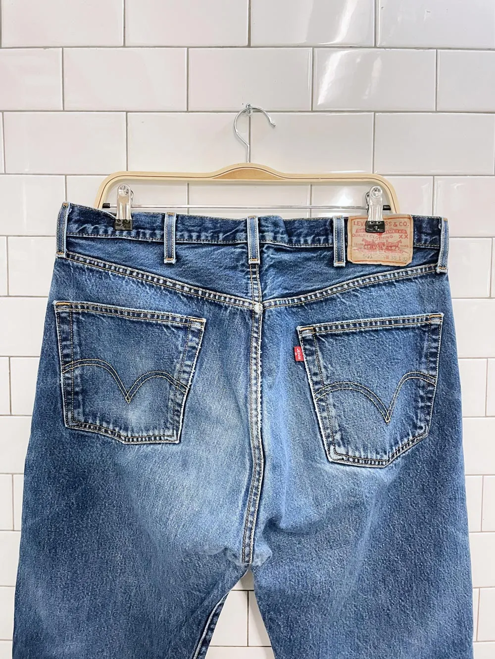 vintage levi's 501 buttonfly jeans sold by Good Market Thrift Store