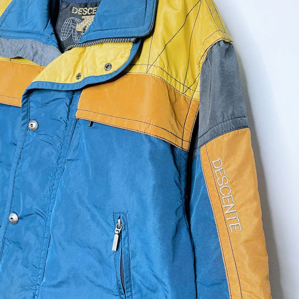 vintage 90s descente colour block ski jacket sold by Good Market Thrift Store product image thumbnail 4