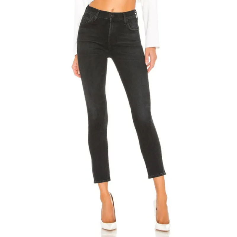citizens of humanity rocket crop mid-rise skinny jean sold by Good Market Thrift Store