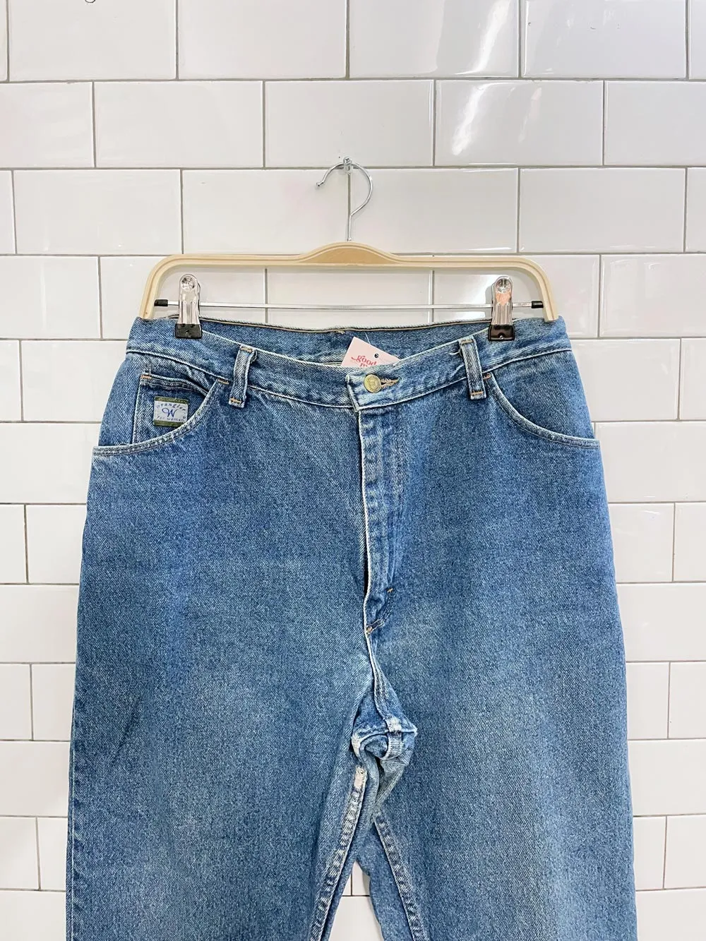 vintage wrangler loose relaxed jeans sold by Good Market Thrift Store product image thumbnail 5