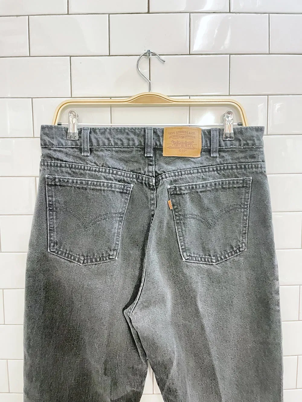 vintage levi's orange tab 619 jeans sold by Good Market Thrift Store