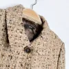hugo boss wool-blend tweed skirt suit sold by Good Market Thrift Store