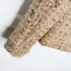 hugo boss wool-blend tweed skirt suit sold by Good Market Thrift Store