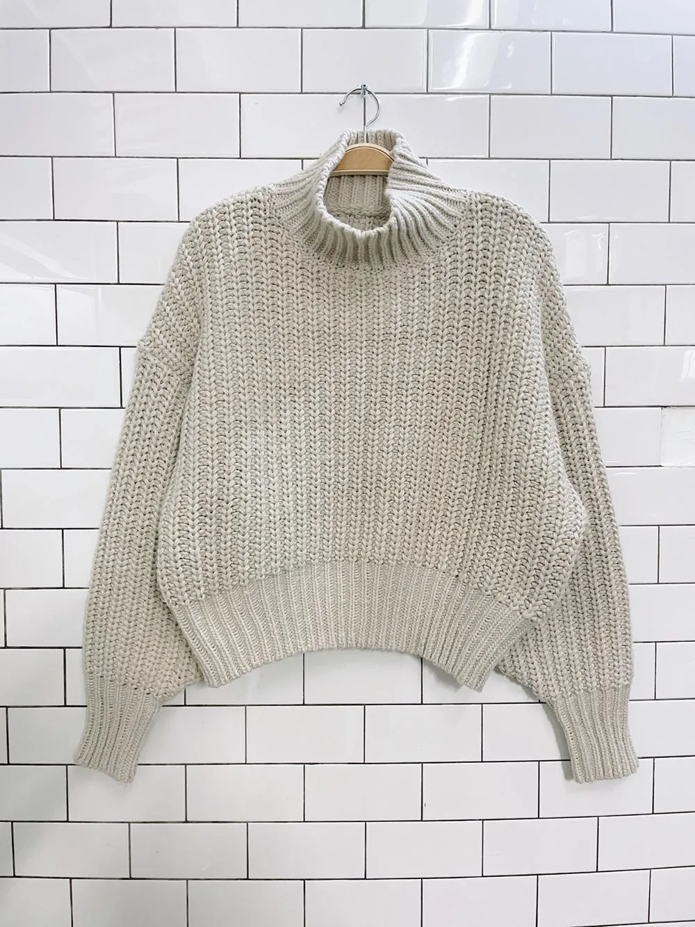 h&m wool-blend chunky sweater sold by Good Market Thrift Store
