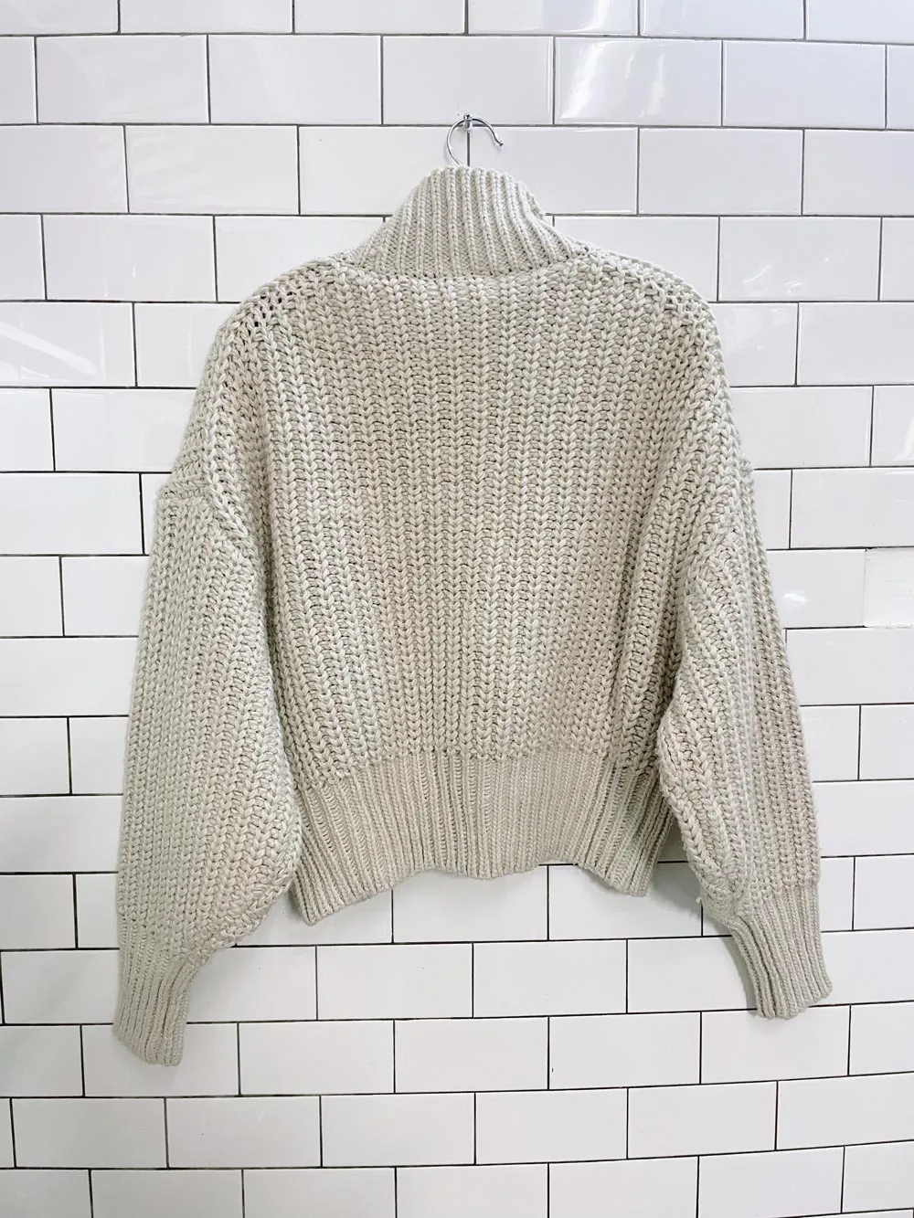 h&m wool-blend chunky sweater sold by Good Market Thrift Store product image thumbnail 4