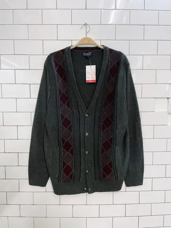 vintage arnold palmer knit dad cardigan sold by Good Market Thrift Store