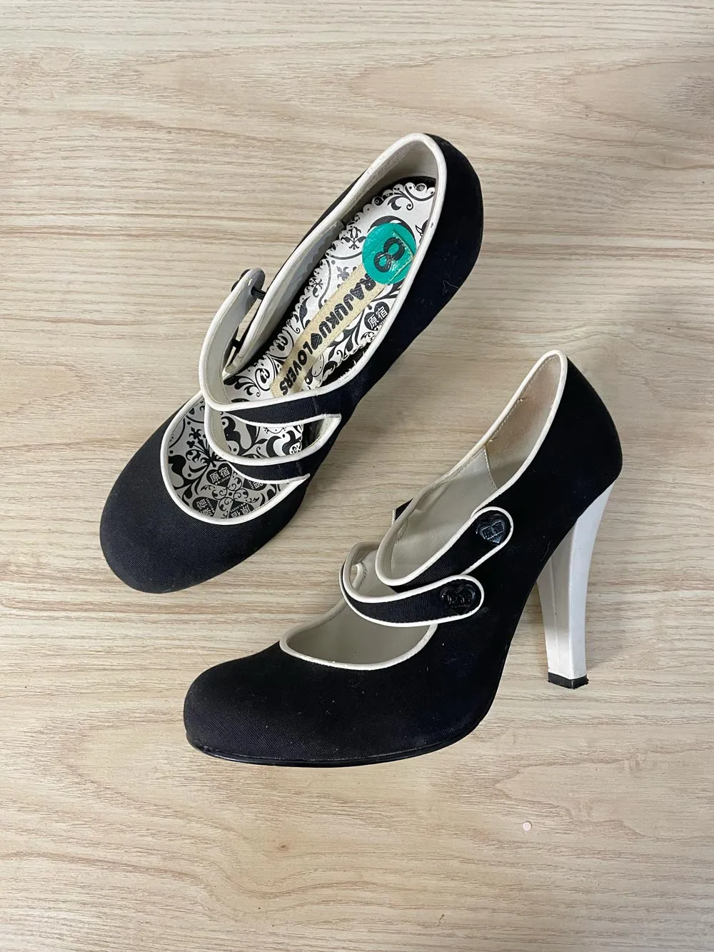 harajuku lovers mary jane heels sold by Good Market Thrift Store