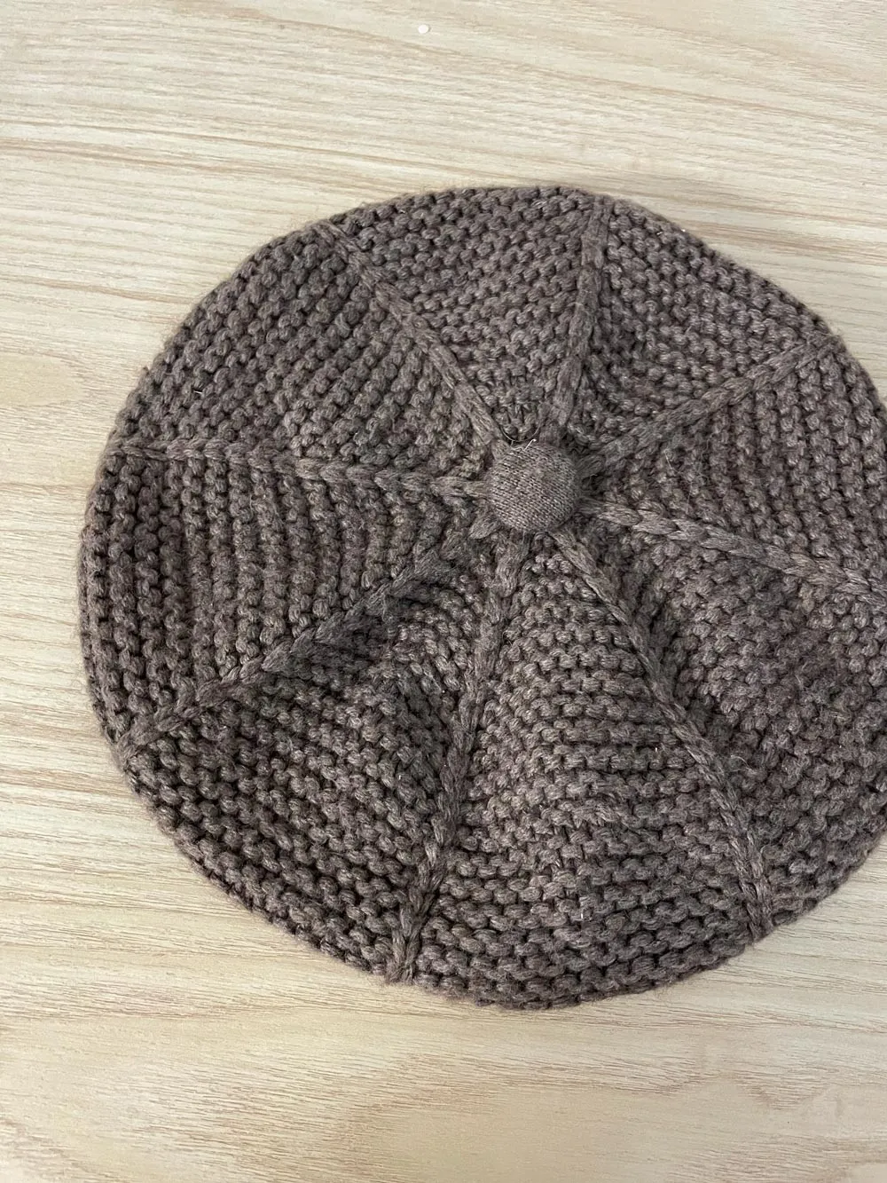 banana republic wool-cashmere knit beret sold by Good Market Thrift Store