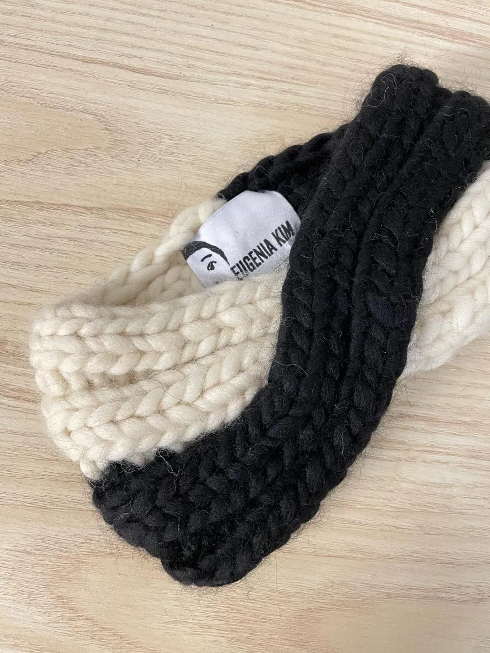 eugenia kim lula 100% wool knit headband sold by Good Market Thrift Store product image thumbnail 2