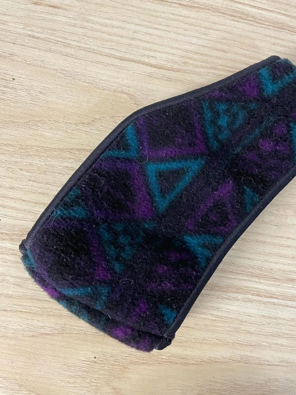 vintage 90s fleece headband sold by Good Market Thrift Store