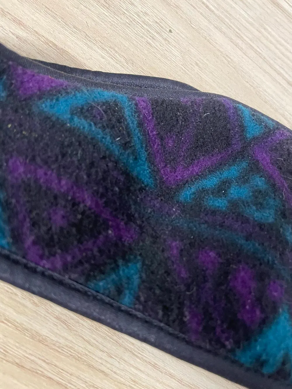 vintage 90s fleece headband sold by Good Market Thrift Store product image thumbnail 2