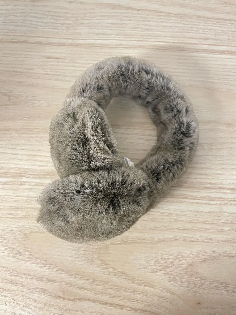 aspen faux fur ear muffs sold by Good Market Thrift Store