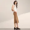 wilfred crémazie vegan suede midi skirt sold by Good Market Thrift Store