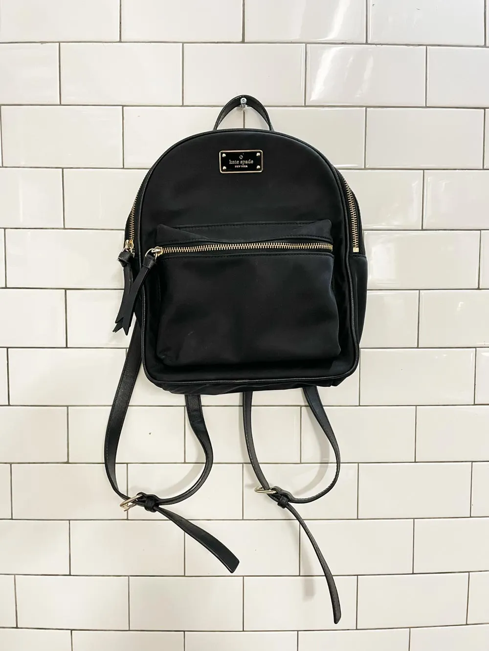 kate spade mini nylon backpack sold by Good Market Thrift Store