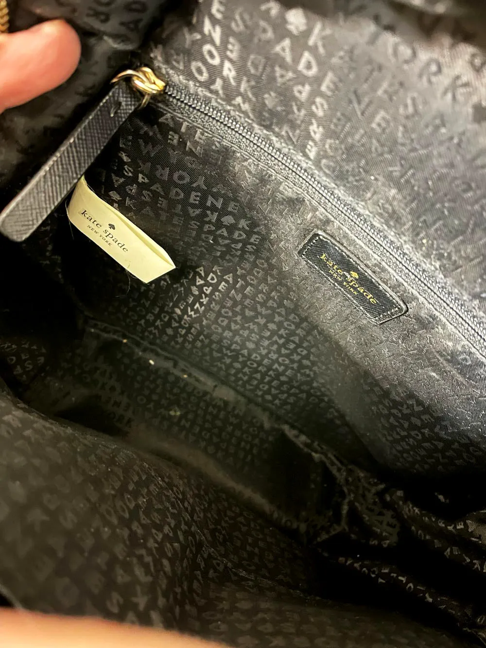 kate spade mini nylon backpack sold by Good Market Thrift Store product image thumbnail 4