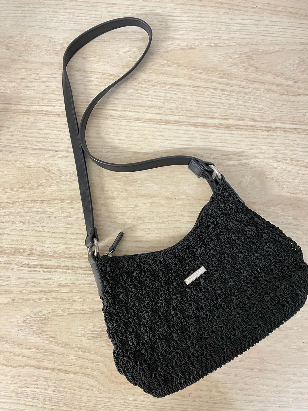 y2k minicci crochet shoulder bag sold by Good Market Thrift Store