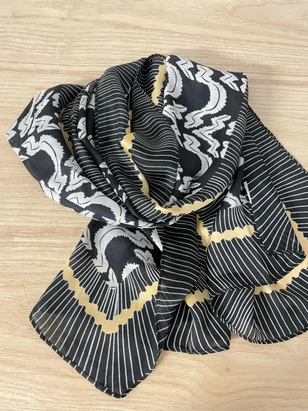 long satin hair / neck scarf sold by Good Market Thrift Store