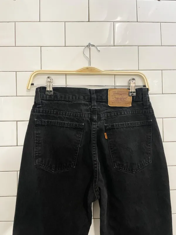 vintage 70s levi's 637 orange tab jeans sold by Good Market Thrift Store