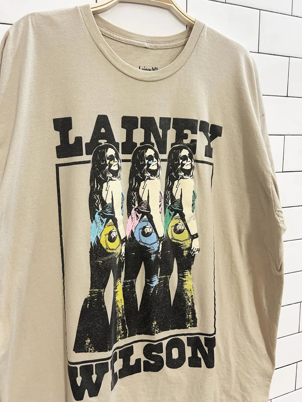lainey wilson graphic tee sold by Good Market Thrift Store product image thumbnail 2