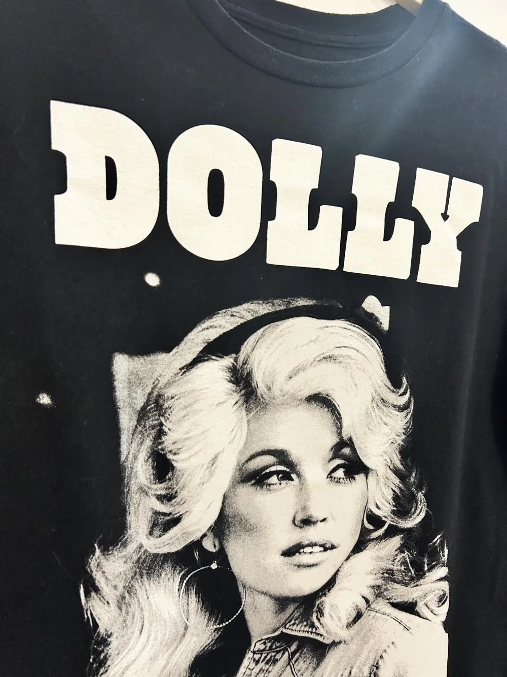 dolly parton portrait tee sold by Good Market Thrift Store product image thumbnail 2