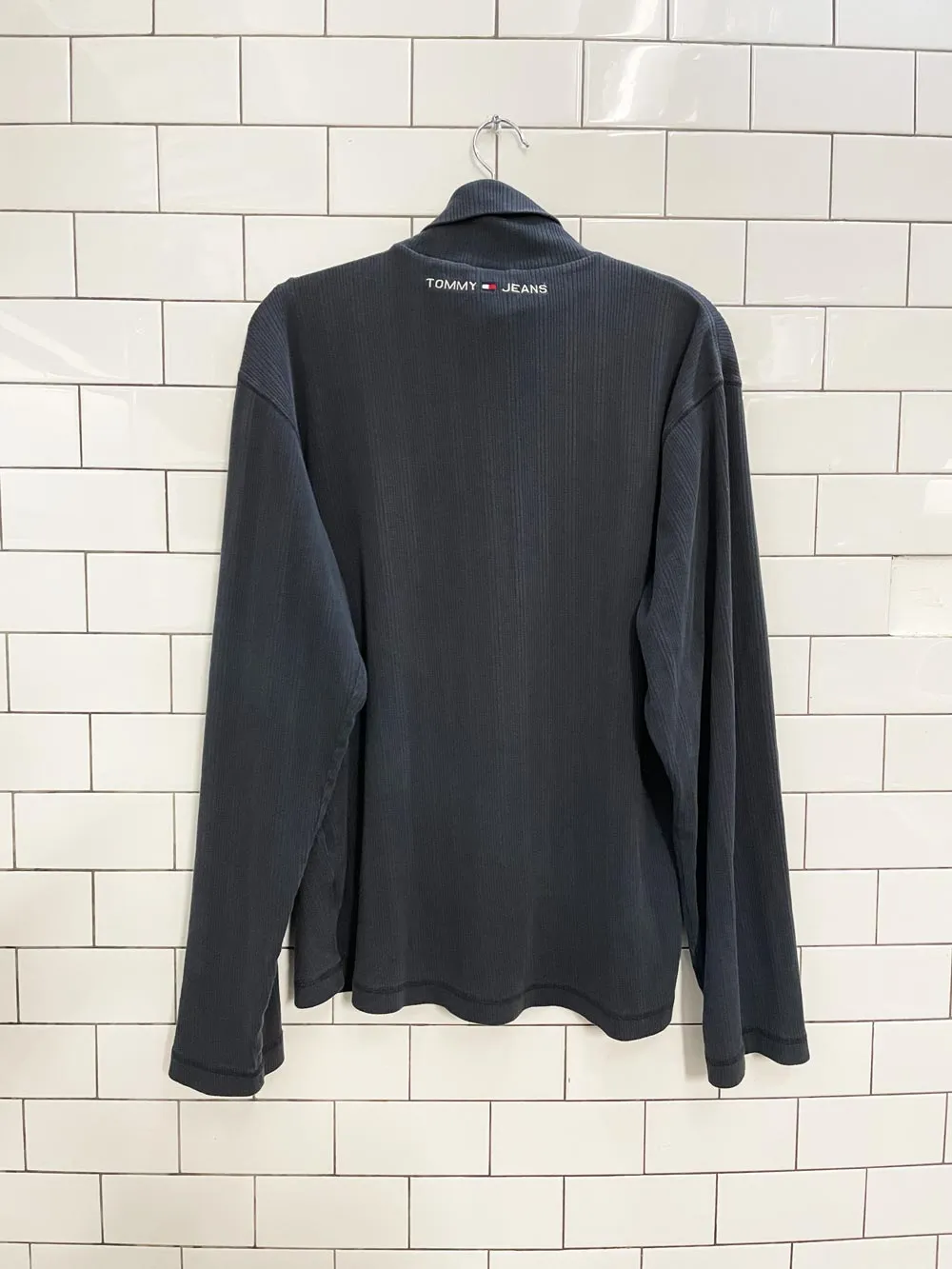 vintage 00s tommy hilfiger ribbed turtle sold by Good Market Thrift Store product image thumbnail 5