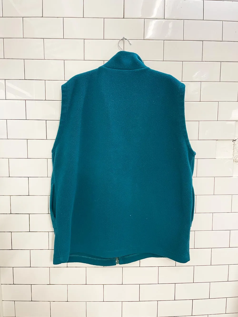 vintage 90s yukon fleece full zip vest sold by Good Market Thrift Store product image thumbnail 3