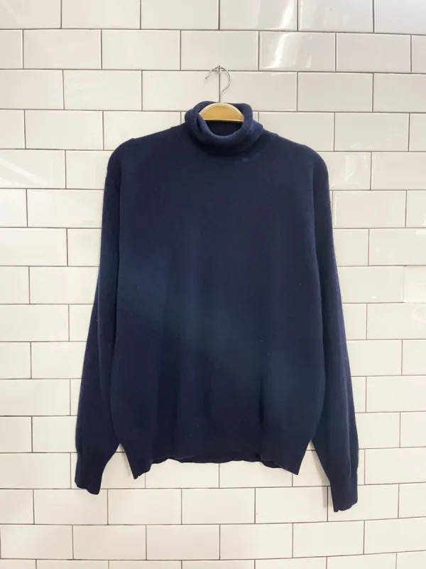 vintage 00s ONE silk-cashmere turtleneck sold by Good Market Thrift Store