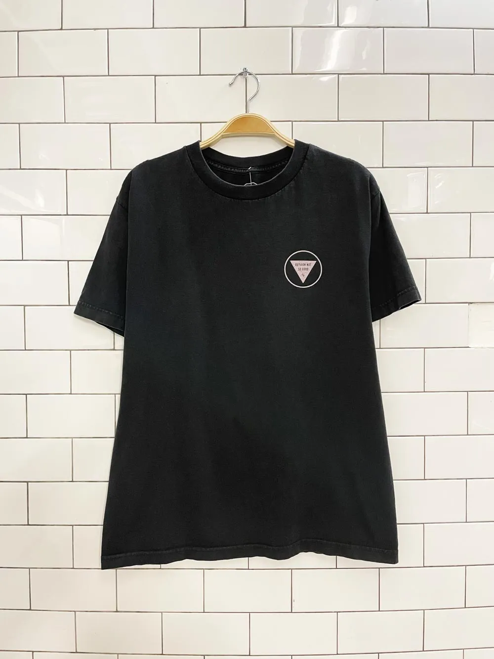 sketchy tank 8 ball skull tee sold by Good Market Thrift Store