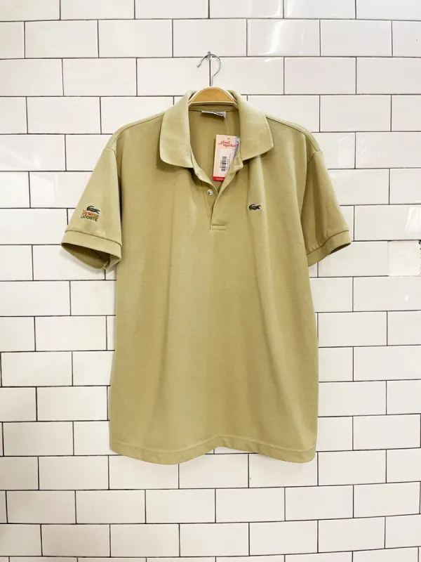 vintaeg lacoste chemise pique polo sold by Good Market Thrift Store