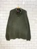 chaps RL cable knit 1/4 zip sweater sold by Good Market Thrift Store