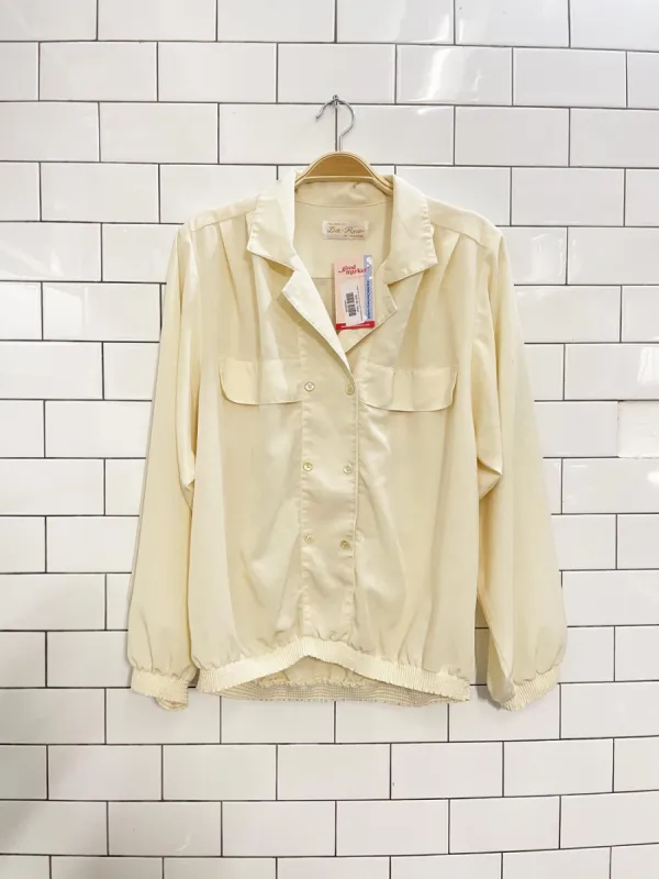 vintage da-rue california double breasted blouse sold by Good Market Thrift Store