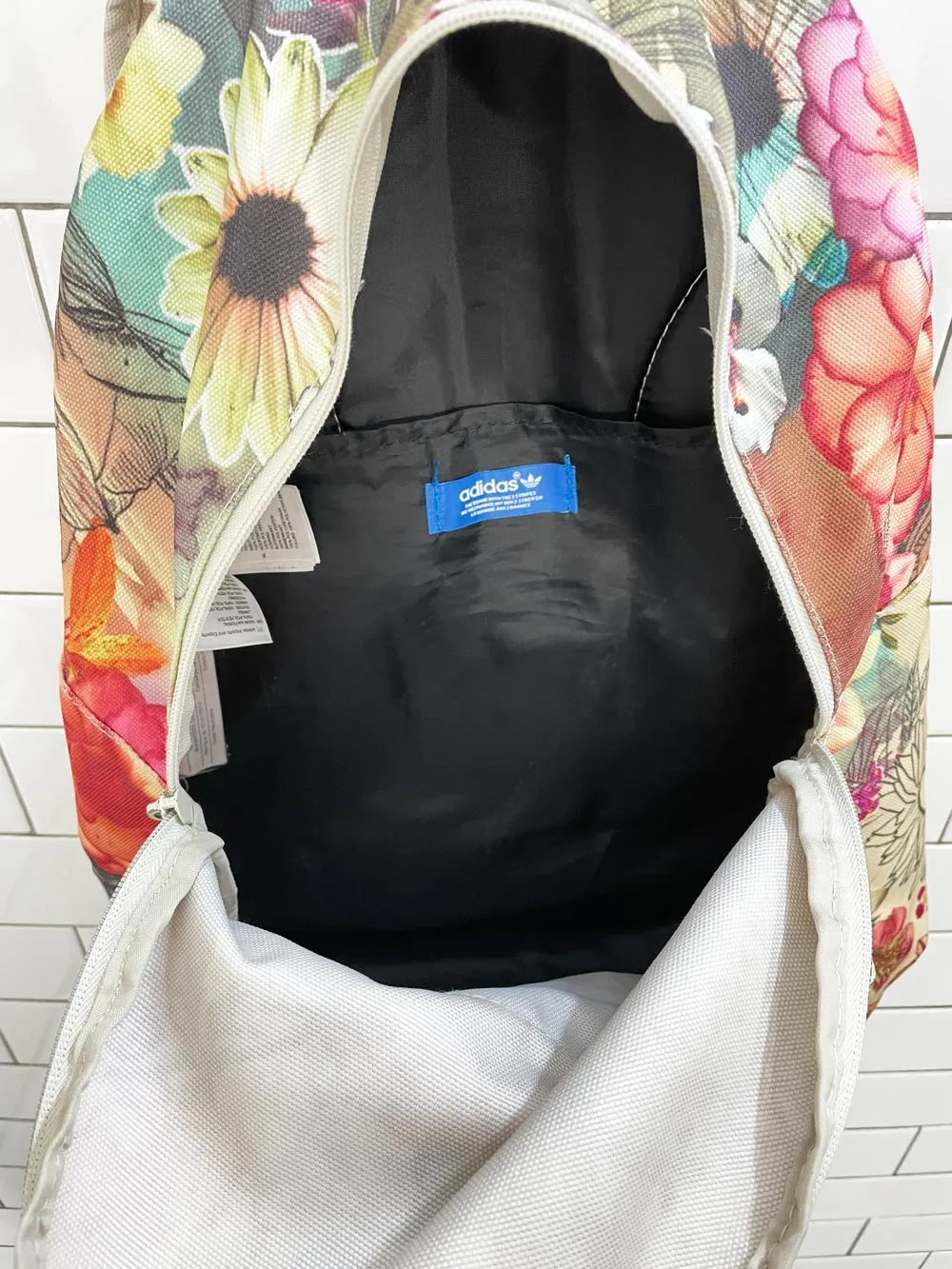 adidas x farm rio floral backpack sold by Good Market Thrift Store product image thumbnail 4