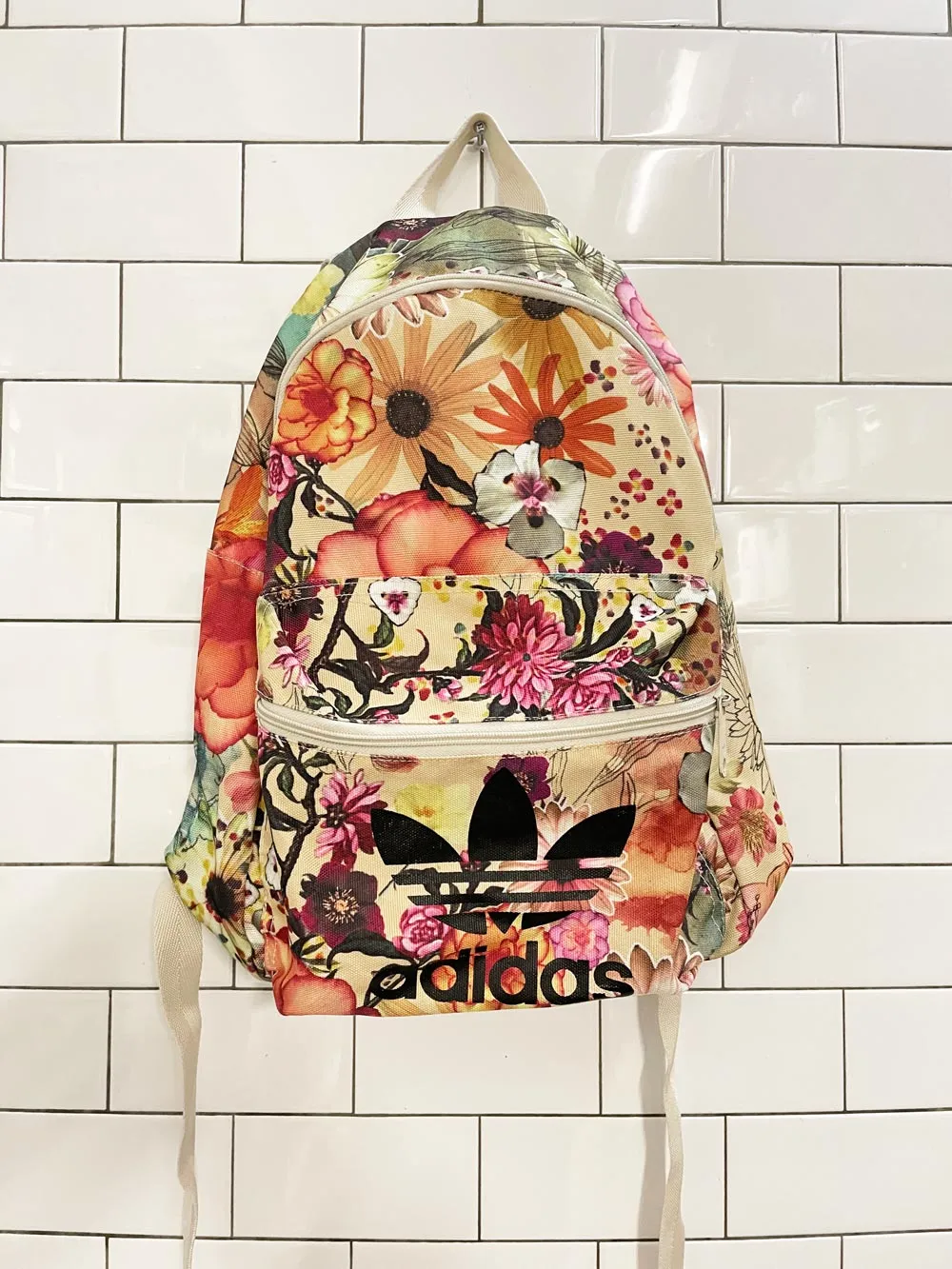 adidas x farm rio floral backpack sold by Good Market Thrift Store