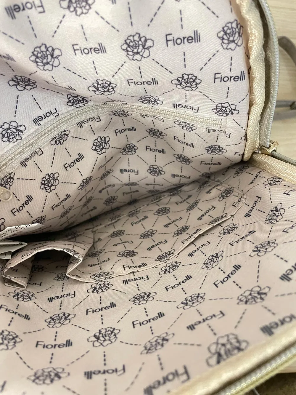 vintage 00s fiorelli faux leather backpack sold by Good Market Thrift Store product image thumbnail 3