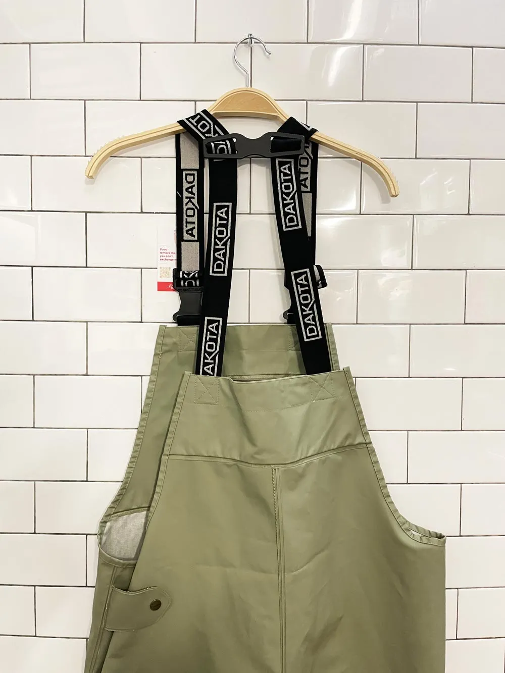 dakota workpro waterpoof overalls sold by Good Market Thrift Store product image thumbnail 3