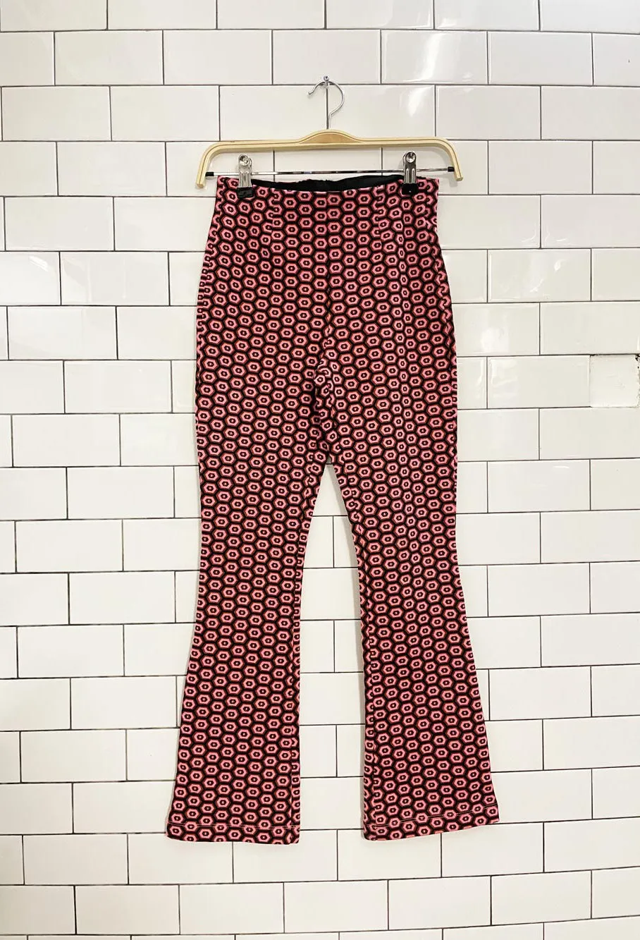 zara groovy geo knit flare pant sold by Good Market Thrift Store product image thumbnail 3