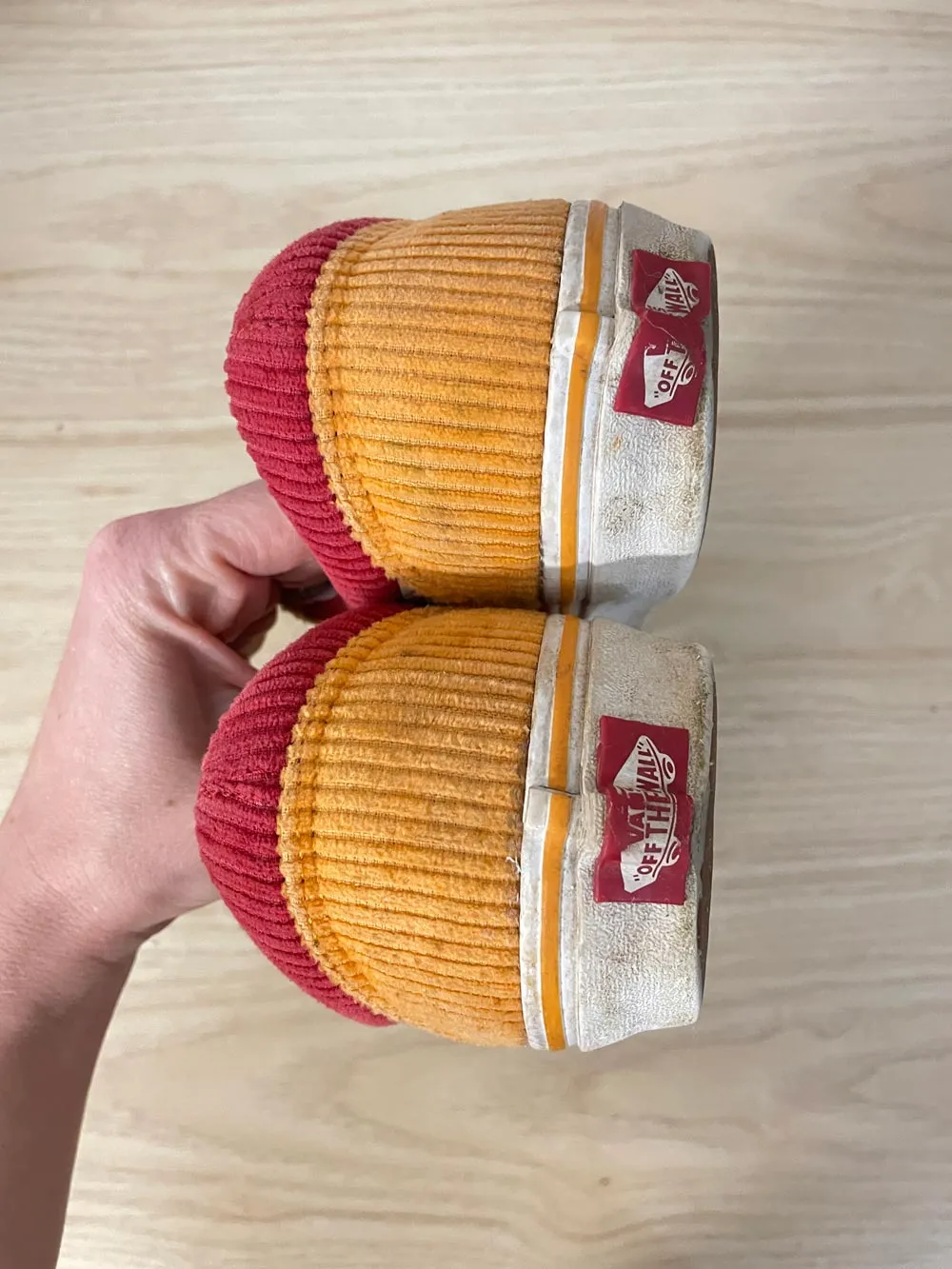 vans chunky cord low profile sneaker sold by Good Market Thrift Store product image thumbnail 4